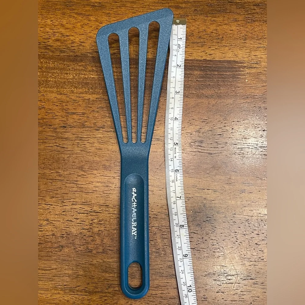 Rachael Ray Kitchen Tools Marine Blue Nylon Turner Spatula Heat Resistant